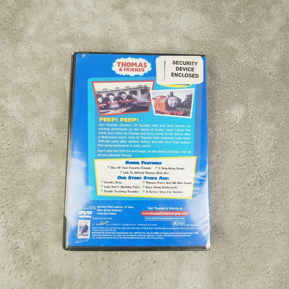 Thomas the Tank Engine DVD Cranky Bugs& Other Thomas Stories (DVD, 2002) - Picture 3 of 7